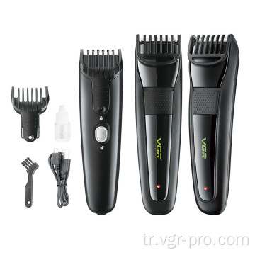 VGR V-015 Şarj Edilebilir Saç Clipper Düzeltici Erkekler için